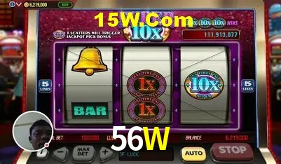 Slots com jackpots e giros grátis na 56W